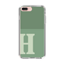 Slim Protection Case［ Original - initial two tone - H green ］