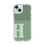 Slim Protection Case［ Original - initial two tone - H green ］