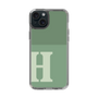 Slim Protection Case［ Original - initial two tone - H green ］