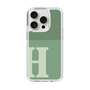 Slim Protection Case［ Original - initial two tone - H green ］