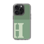 Slim Protection Case［ Original - initial two tone - H green ］
