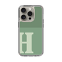 Slim Protection Case［ Original - initial two tone - H green ］