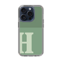 Slim Protection Case［ Original - initial two tone - H green ］