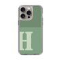 Slim Protection Case［ Original - initial two tone - H green ］