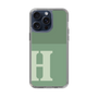 Slim Protection Case［ Original - initial two tone - H green ］