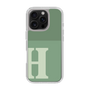 Slim Protection Case［ オリジナル - initial two tone - H green ］