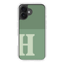 Slim Protection Case［ オリジナル - initial two tone - H green ］