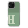 Slim Protection Case［ オリジナル - initial two tone - H green ］