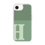 Slim Protection Case［ Original - initial two tone - H green ］