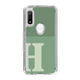 Slim Protection Case［ Original - initial two tone - H green ］