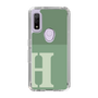 Slim Protection Case［ Original - initial two tone - H green ］