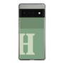 Slim Protection Case［ Original - initial two tone - H green ］