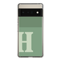 Slim Protection Case［ Original - initial two tone - H green ］