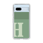 Slim Protection Case［ Original - initial two tone - H green ］