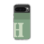 Slim Protection Case［ Original - initial two tone - H green ］