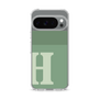 Slim Protection Case［ Original - initial two tone - H green ］