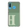 Slim Protection Case［ Original - initial two tone - H green ］