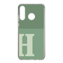 Slim Protection Case［ Original - initial two tone - H green ］