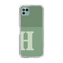 Slim Protection Case［ Original - initial two tone - H green ］