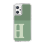 Slim Protection Case［ Original - initial two tone - H green ］