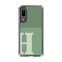 Slim Protection Case［ Original - initial two tone - H green ］