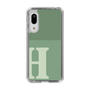 Slim Protection Case［ Original - initial two tone - H green ］