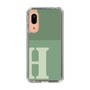 Slim Protection Case［ Original - initial two tone - H green ］