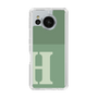 Slim Protection Case［ Original - initial two tone - H green ］