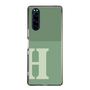 Slim Protection Case［ Original - initial two tone - H green ］