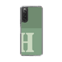 Slim Protection Case［ Original - initial two tone - H green ］