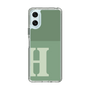 Slim Protection Case［ Original - initial two tone - H green ］