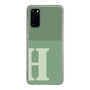 Slim Protection Case［ Original - initial two tone - H green ］