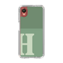 Slim Protection Case［ Original - initial two tone - H green ］