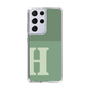 Slim Protection Case［ Original - initial two tone - H green ］