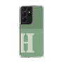 Slim Protection Case［ Original - initial two tone - H green ］