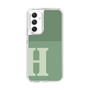 Slim Protection Case［ Original - initial two tone - H green ］
