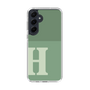 Slim Protection Case［ オリジナル - initial two tone - H green ］