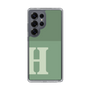 Slim Protection Case［ Original - initial two tone - H green ］