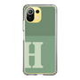 Slim Protection Case［ Original - initial two tone - H green ］