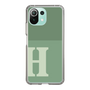 Slim Protection Case［ Original - initial two tone - H green ］