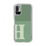 Slim Protection Case［ Original - initial two tone - H green ］