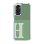 Slim Protection Case［ Original - initial two tone - H green ］