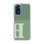 Slim Protection Case［ Original - initial two tone - H green ］