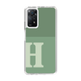 Slim Protection Case［ Original - initial two tone - H green ］