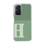 Slim Protection Case［ Original - initial two tone - H green ］