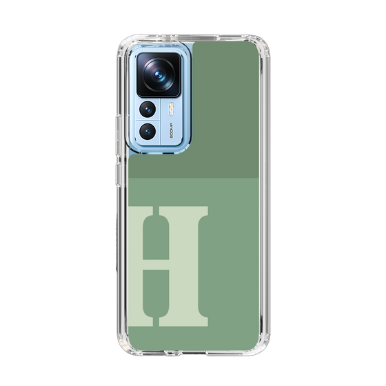 Slim Protection Case［ Original - initial two tone - H green ］