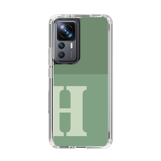 Slim Protection Case［ Original - initial two tone - H green ］