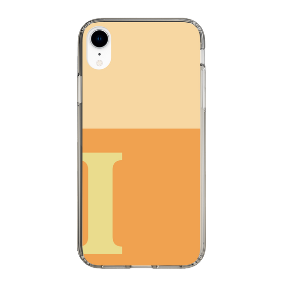 Slim Protection Case［ Original - initial two tone - I orange ］