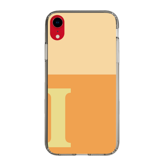 Slim Protection Case［ Original - initial two tone - I orange ］