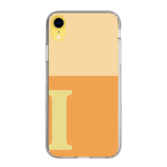 Slim Protection Case［ Original - initial two tone - I orange ］